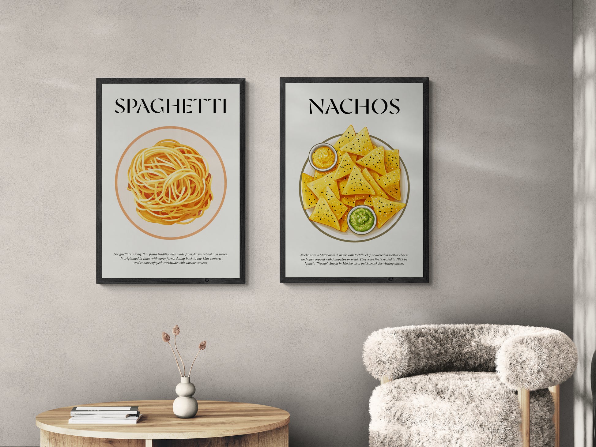 Spaghetti Wall Decor (Italian Cooking Print) Cooking Wall Art For Bakery Wall Decor And Food Lover Gift